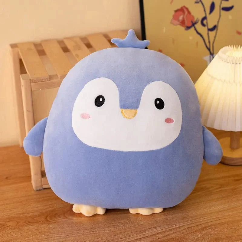 Squishmallow Pingouin Bleu : Adorable et Compact