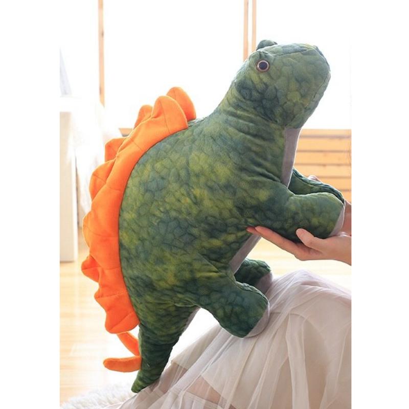 Peluche Stégosaure Vert Doux - Dino Câlin pour Enfant