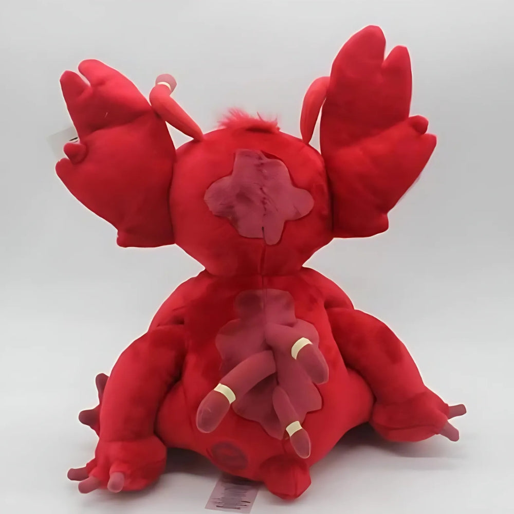 Peluche Stitch Dragon Rouge Doux et Magique pour Enfant