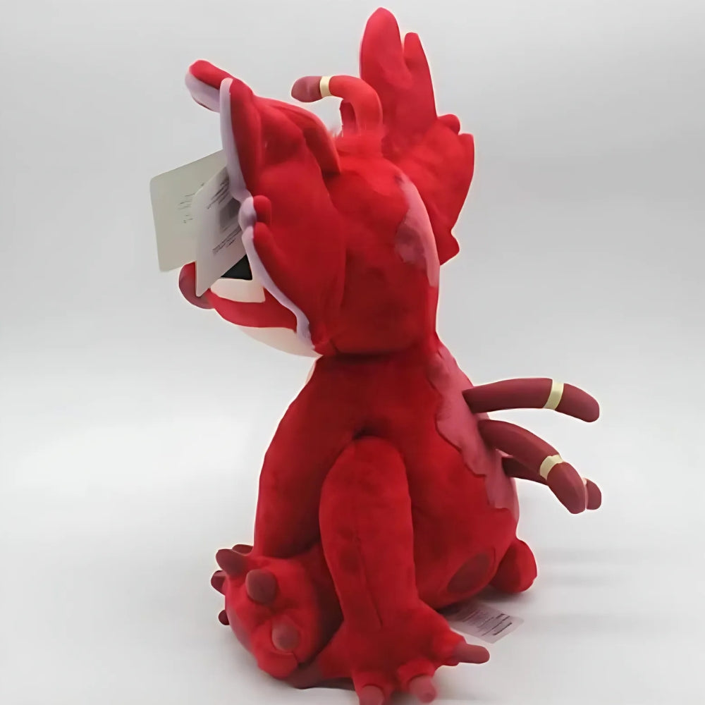 Peluche Stitch Dragon Rouge Doux et Magique pour Enfant