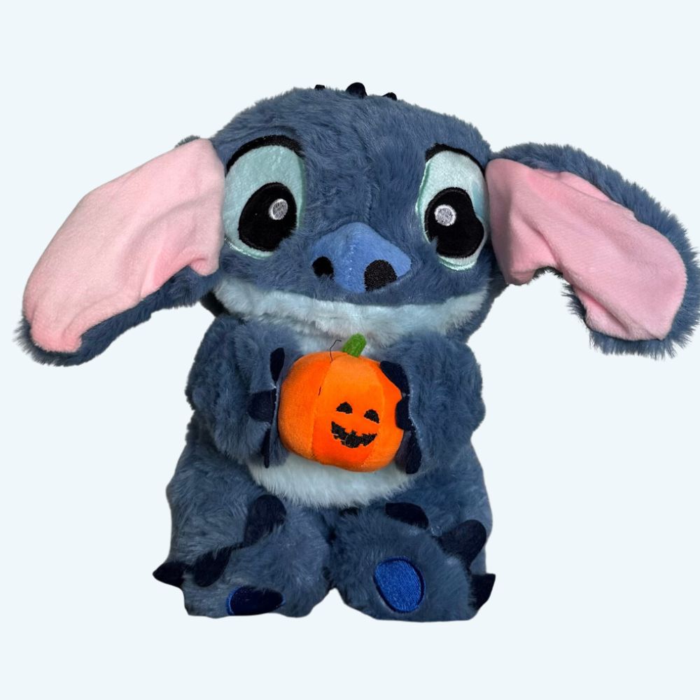 Peluche Stitch Halloween citrouille décorative