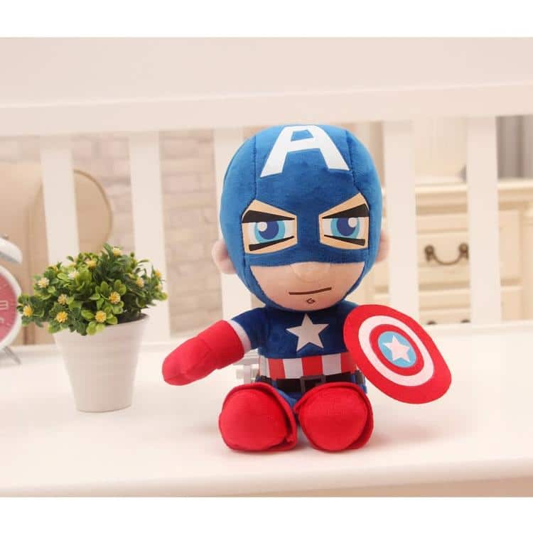 Peluche super-héros Marvel DC Geek Ultra-Douce