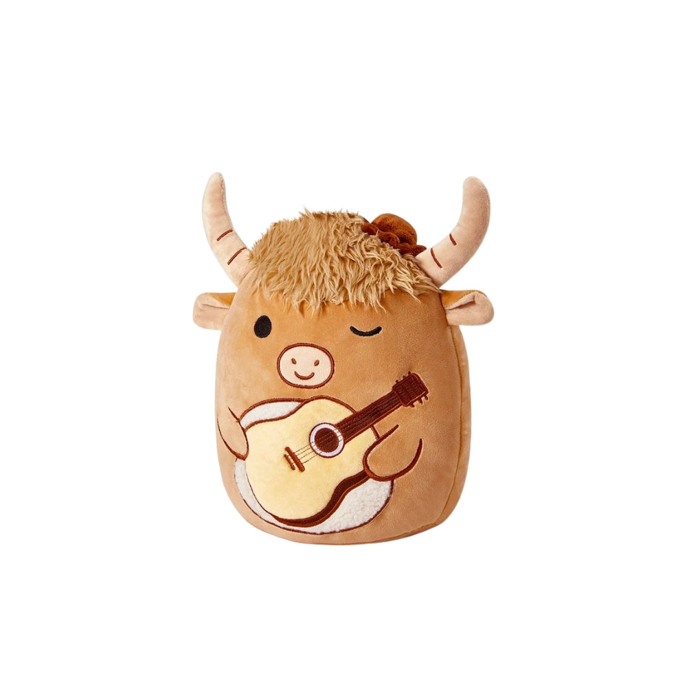 Squishmallow Peluche Taureau Musicien