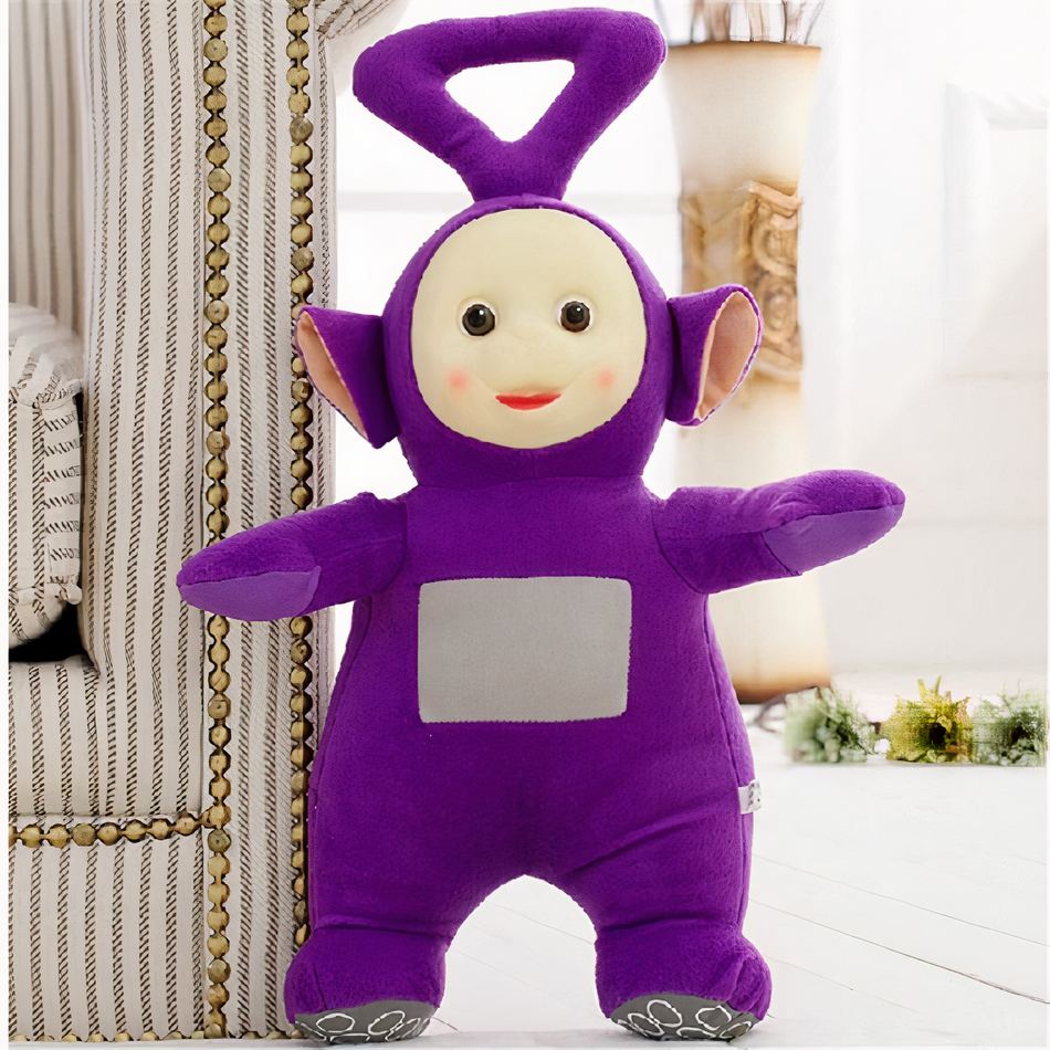 Peluche Teletubbies géante pour une chambre d'enfant colorée