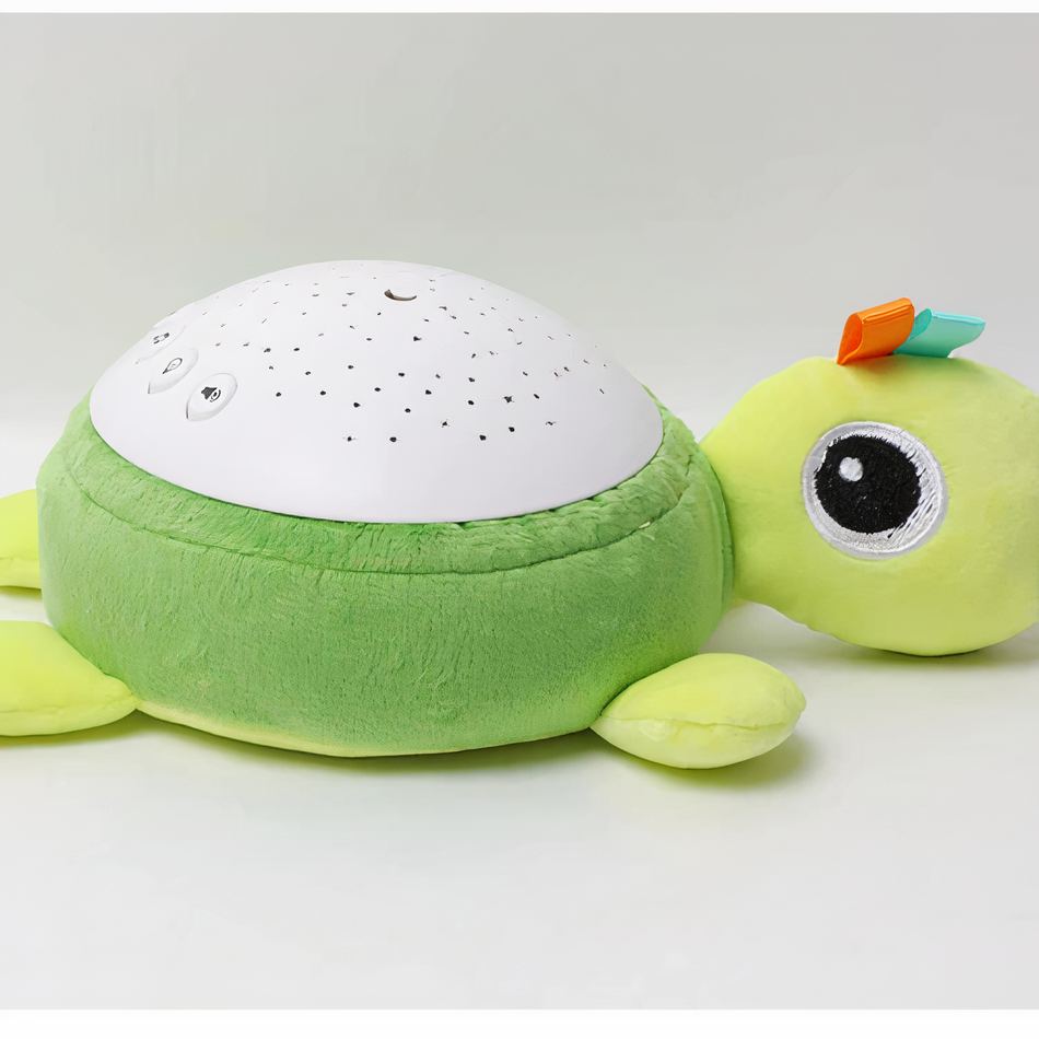 Peluche tortue apaisante avec bruit blanc pour une relaxation douce