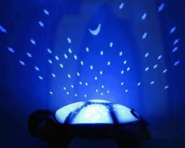 Peluche Tortue Lumineuse Étoilée Idéale pour la Chambre d'Enfant