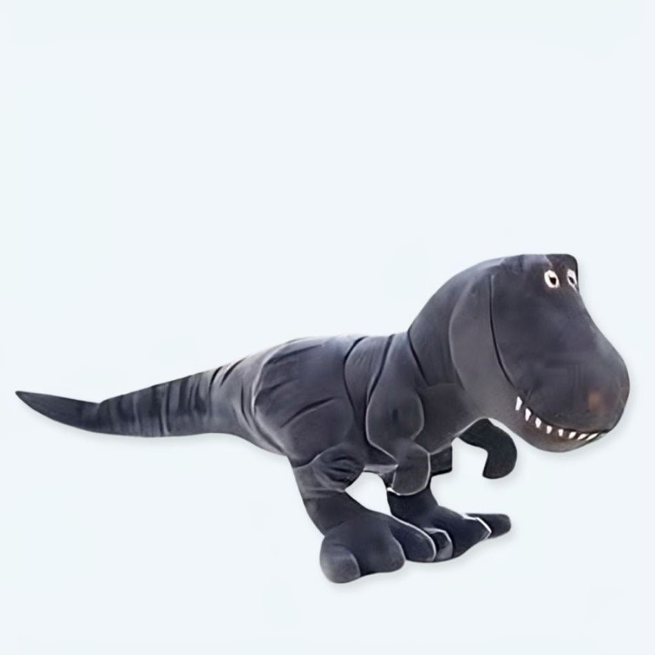 Peluche Tyranno Gris Doux - Dinosaure Câlin pour Enfant