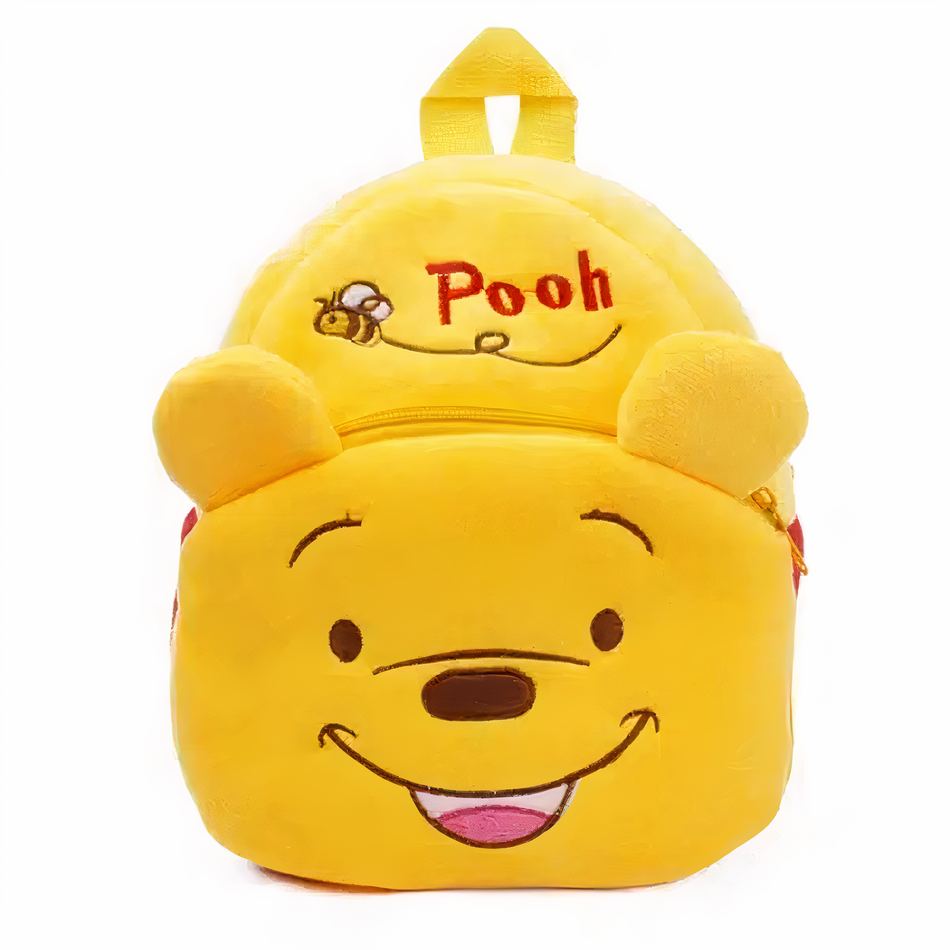 Peluche Winnie l'Ourson - Sac à dos doux et câlin pour enfant
