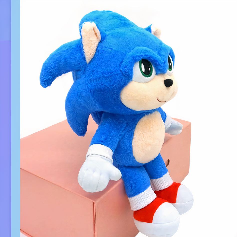 Peluche Sonic le hérisson doux et câlin pour enfant mignon