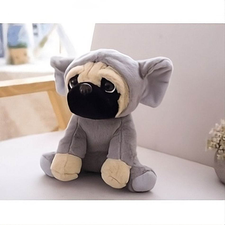 Peluche chien éléphant - adorables déguisements pour enfants