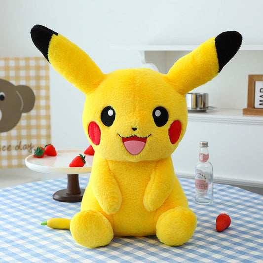 Peluche Pikachu Pokémon - Jaune avec Joues Rouges
