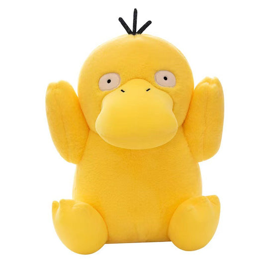 Peluche Psykokwak Pokémon Jaune - Bizarrement Attachant