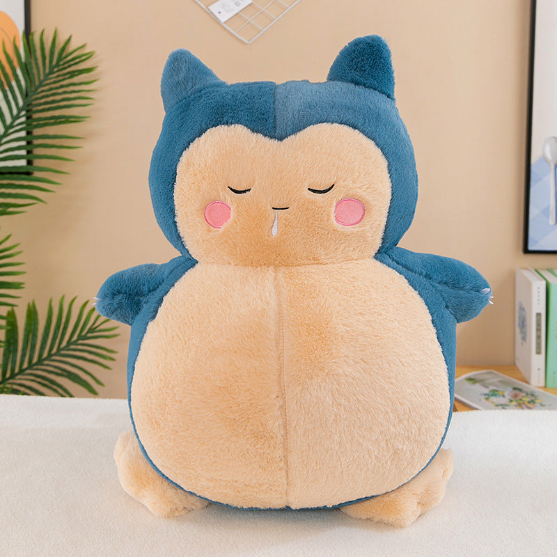 Peluche Ronflex - Pokémon Doux et Reposant