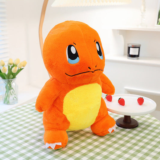 Peluche Salamèche Pokémon - Orange Feu Étincelant