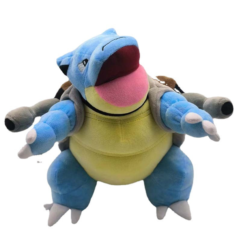 Peluche Tortank - Pokémon Carapace Blindée et Double Canon