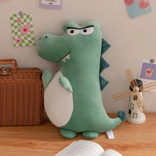 Squishmallow Dinosaure Bagarreur Peluche