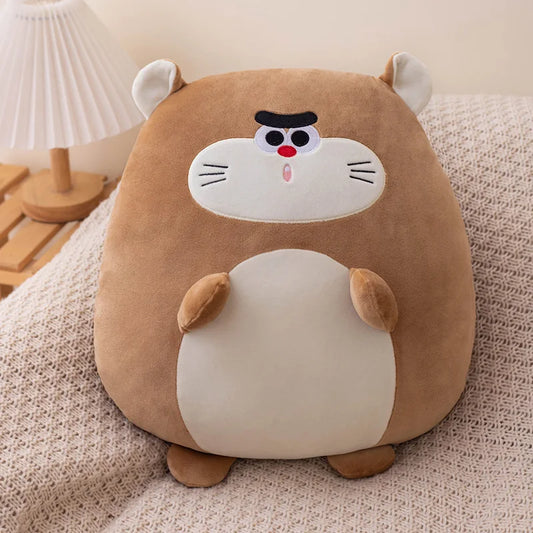Squishmallow Castor Grognon