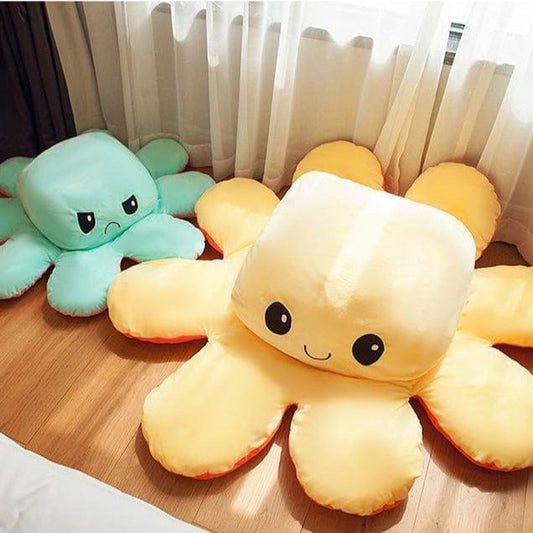 La Pieuvre Géante - Peluche Réversible