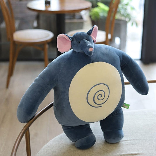 La Souris Musclée - Peluche Bébé