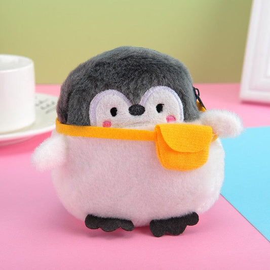 Le beau bébé pingouin sac en peluche