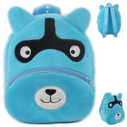 Le cheval bleu - sac à dos en peluche premium