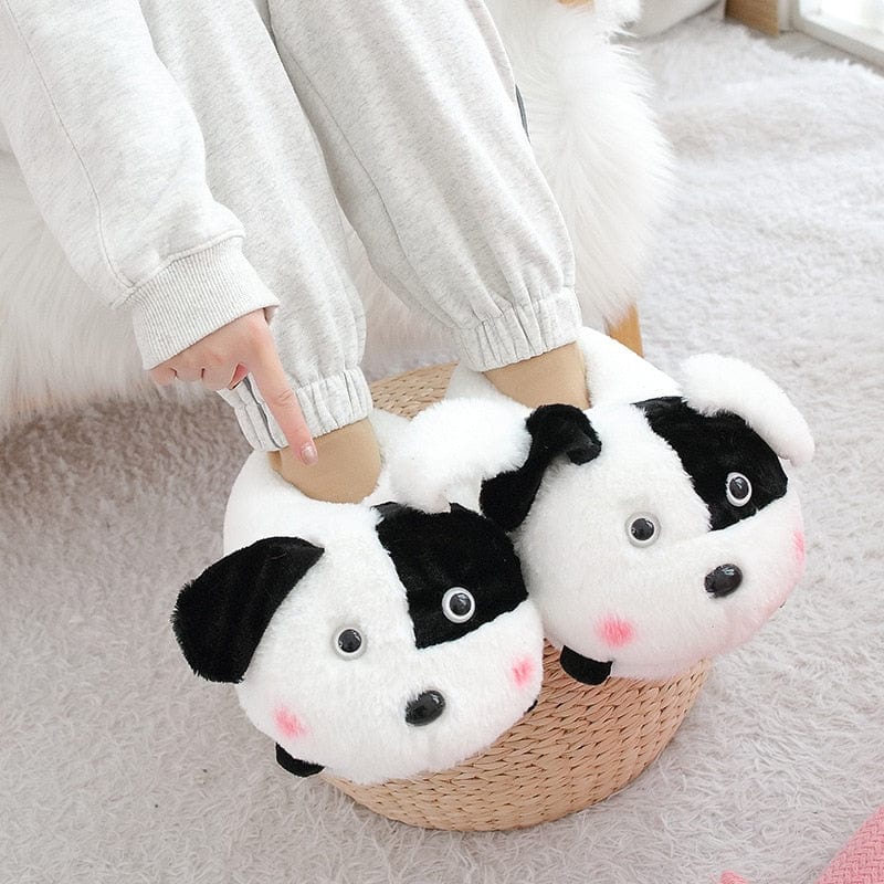 Chausson en peluche pour chien au poil doux