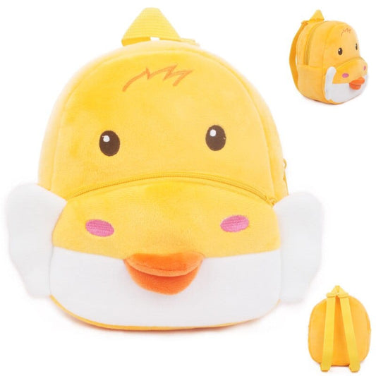 Le petit poussin - sac à dos en peluche adorable