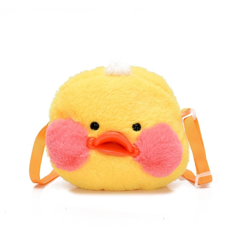 Le Poussin de Compagnie - Sac à Bandoulière en Peluche Fun
