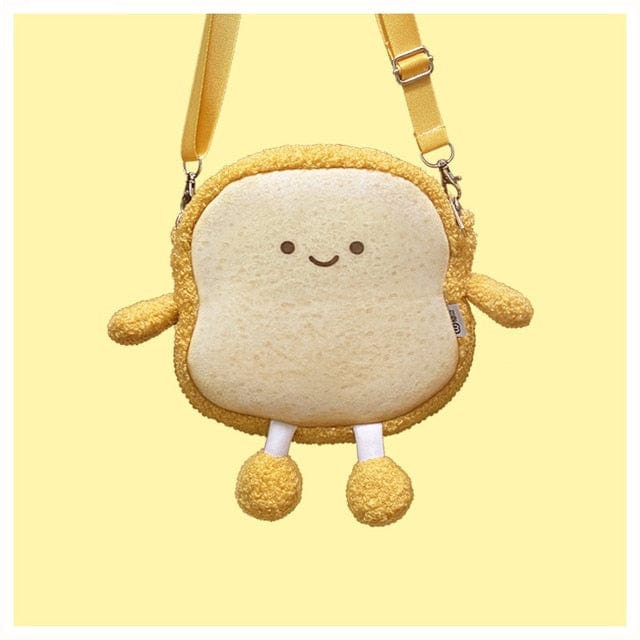 Le Toast - Sac Bandoulière en Peluche