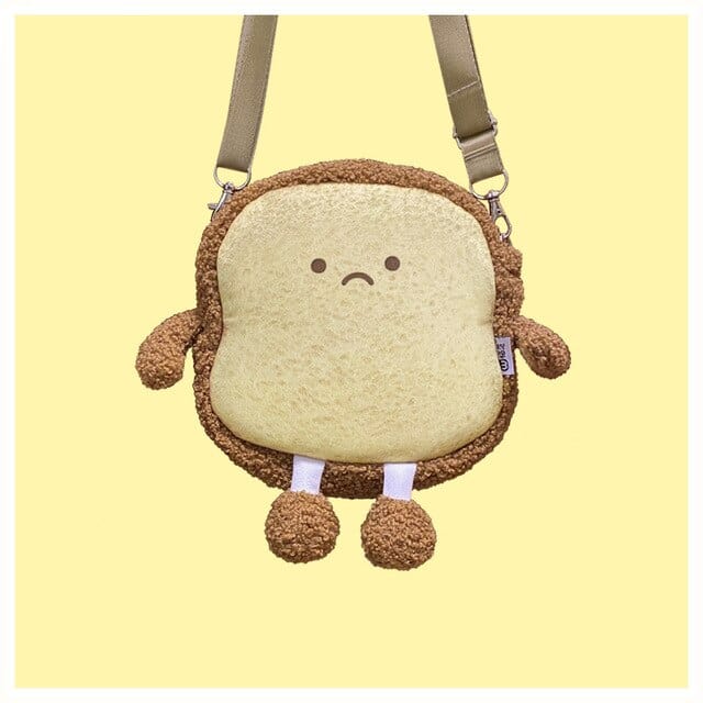 Le Toast - Sac Bandoulière en Peluche