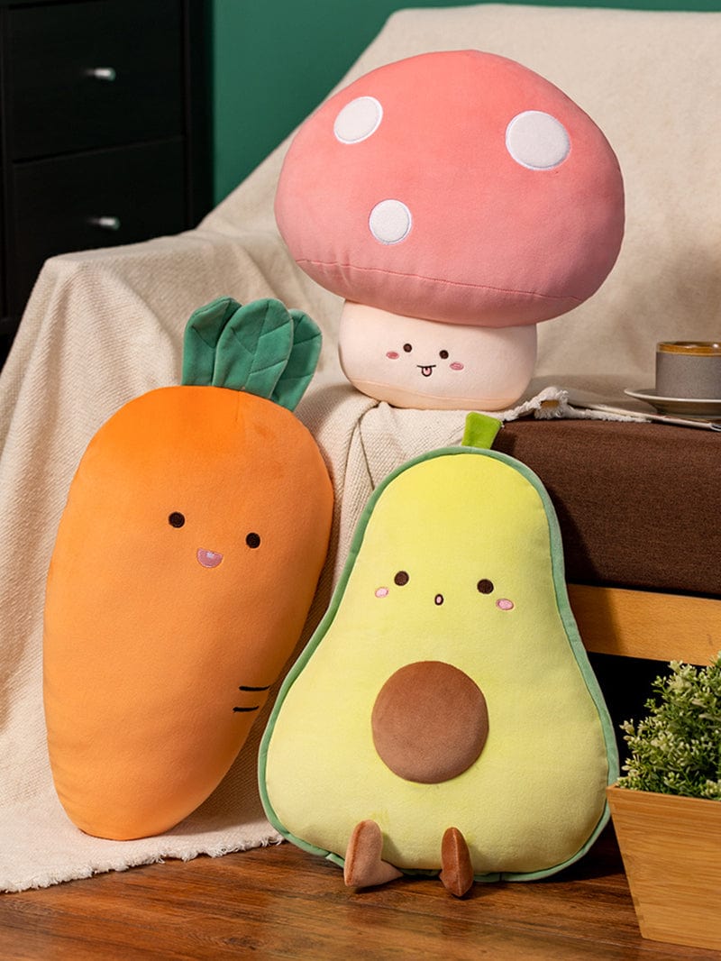 Peluches du potager Saint-Valentin