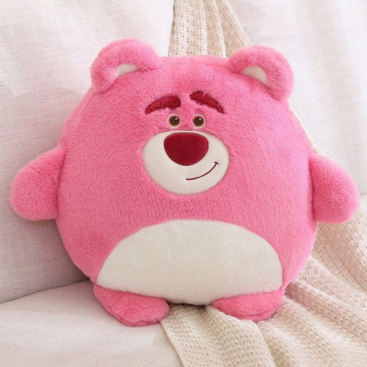 Ours en peluche câlin Rose tendre