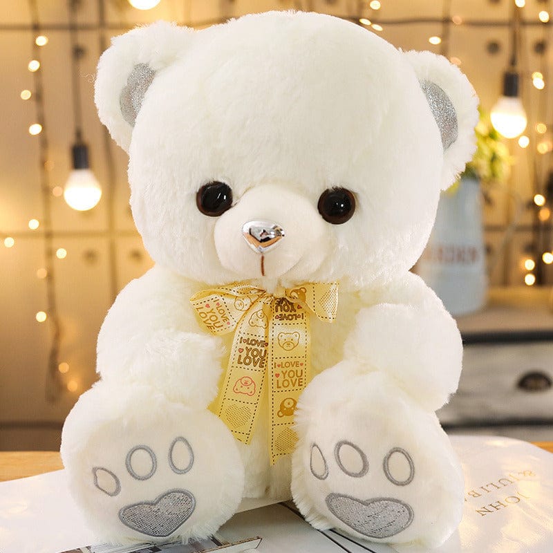 Peluche Ourson Arc-en-ciel avec un délicat nœud