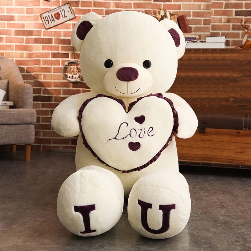 Peluche d'ours géant ultra-moelleux et extra-doux