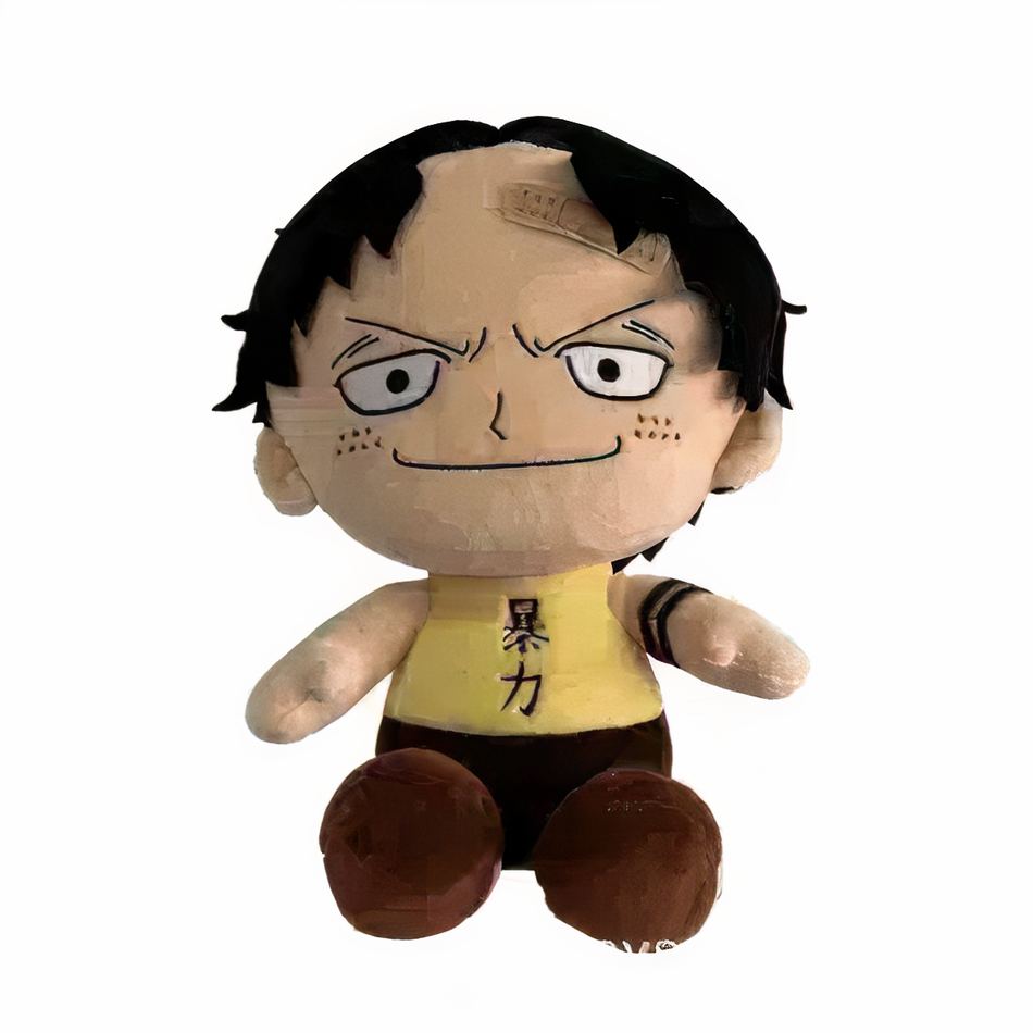 Peluche Ace One Piece - Pirate Manga en Coton Doux