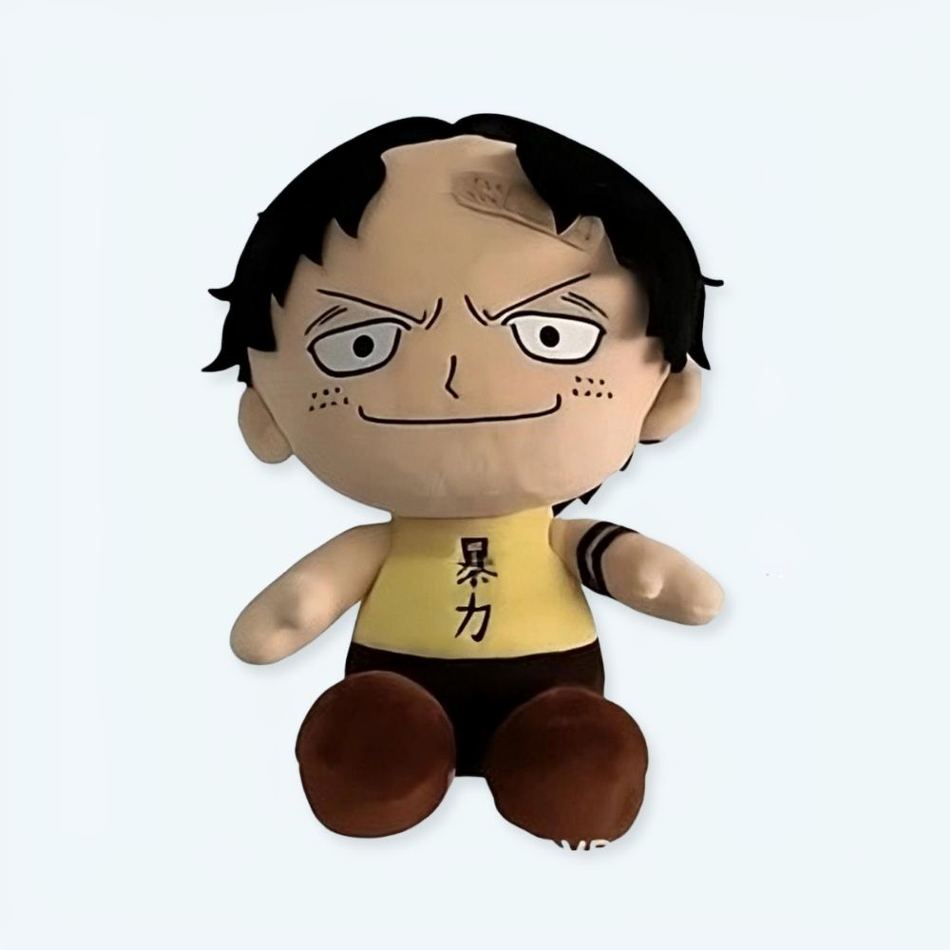 Peluche Ace One Piece - Pirate Manga en Coton Doux
