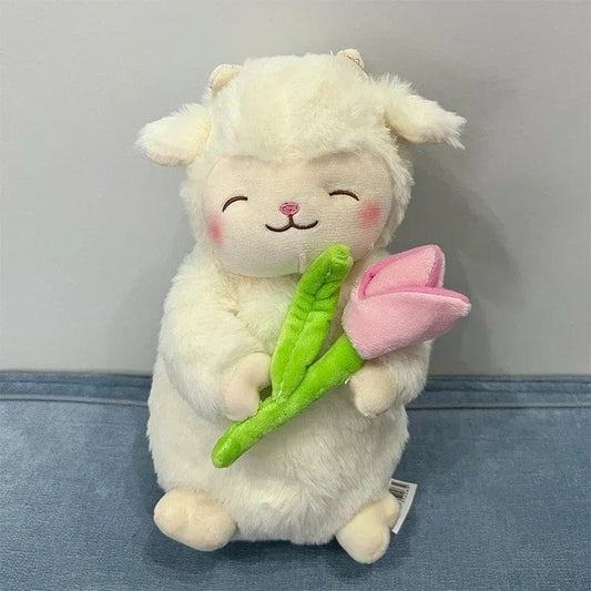 Peluche Agneau Câlin de la Saint-Valentin