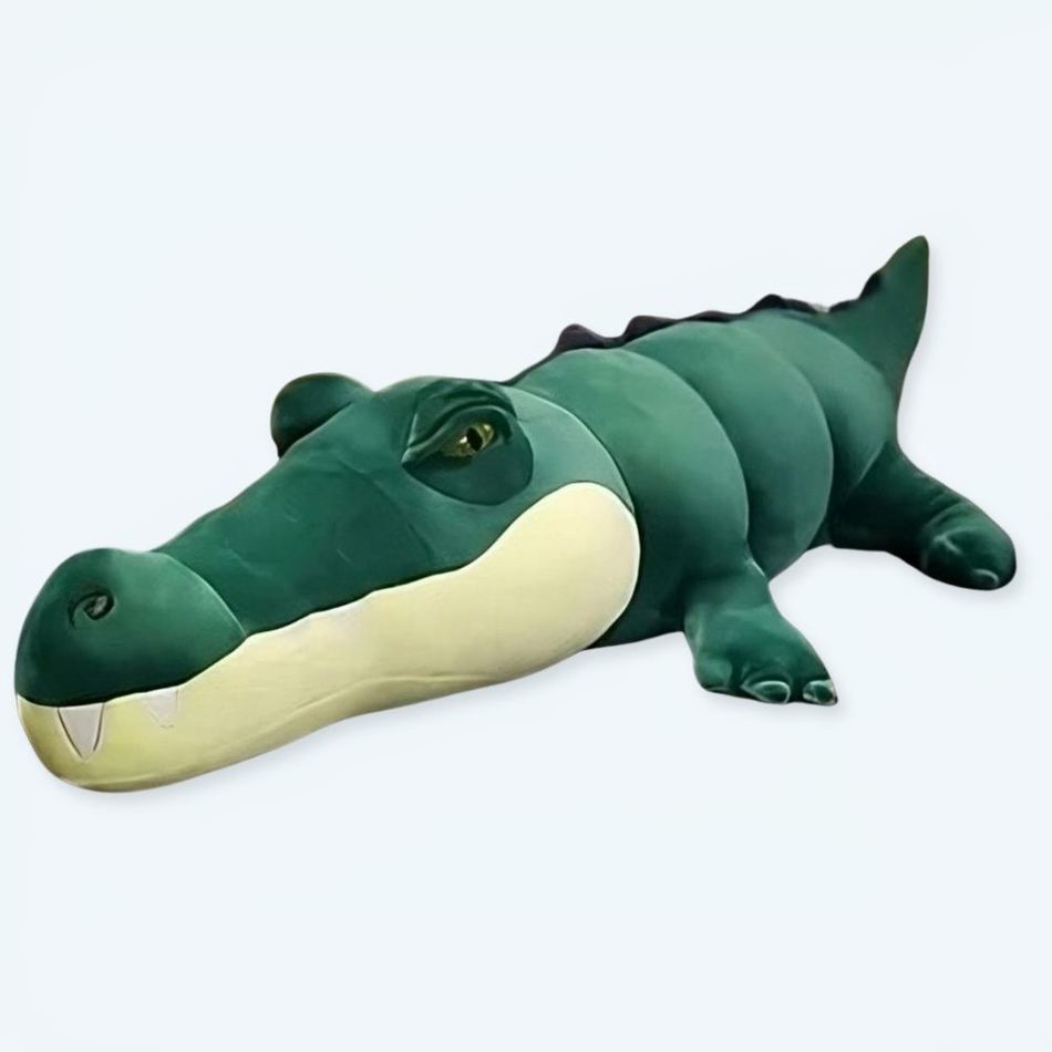 Peluche Alligator Bleu Géant - Doux et  pour Enfant