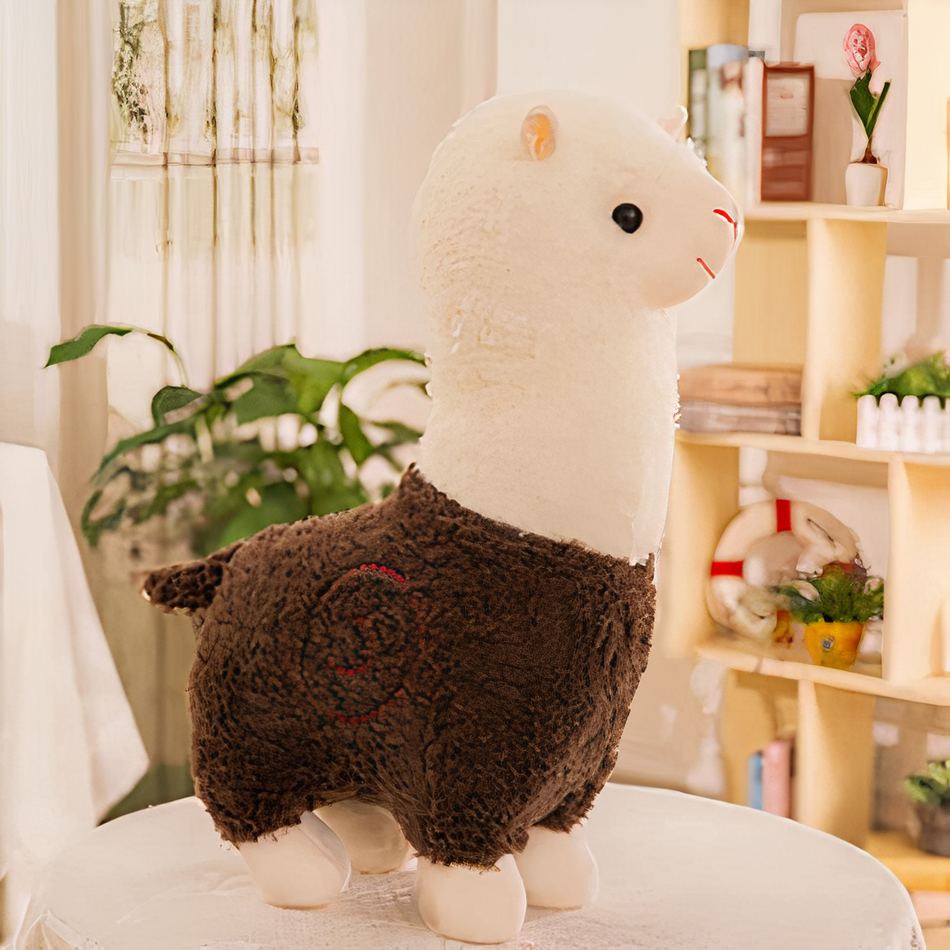 Peluche alpaga Rainbow Dream pour enfant