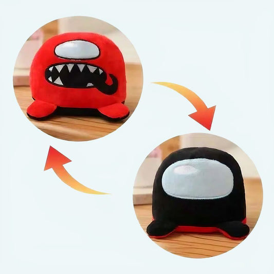 Peluche Among Us réversible ultra-douce pour un univers 