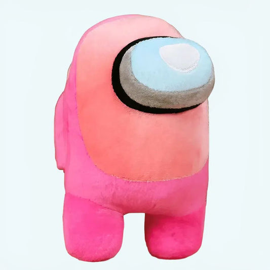 Peluche Among Us Rose Saumon Enfant 