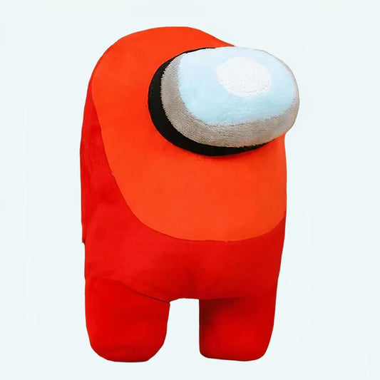 Peluche Among Us rouge orange, douce et e pour enfants