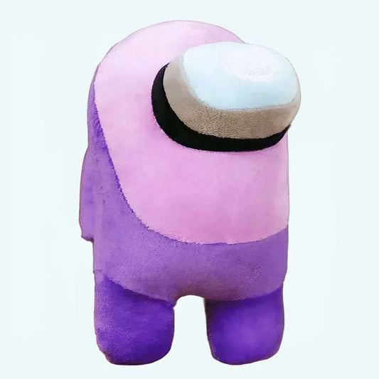 Peluche Among Us violette pour enfants douce et câline