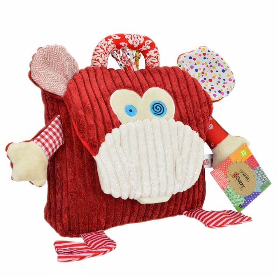 Peluche animaux sac à dos enfant - Douceur et amusement