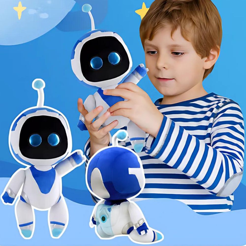 Peluche Astro Bot - Douce compagnie spatiale pour enfant