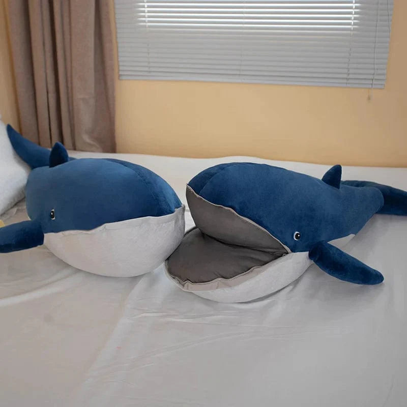 Peluche Baleine Bleue Blissful Bite.