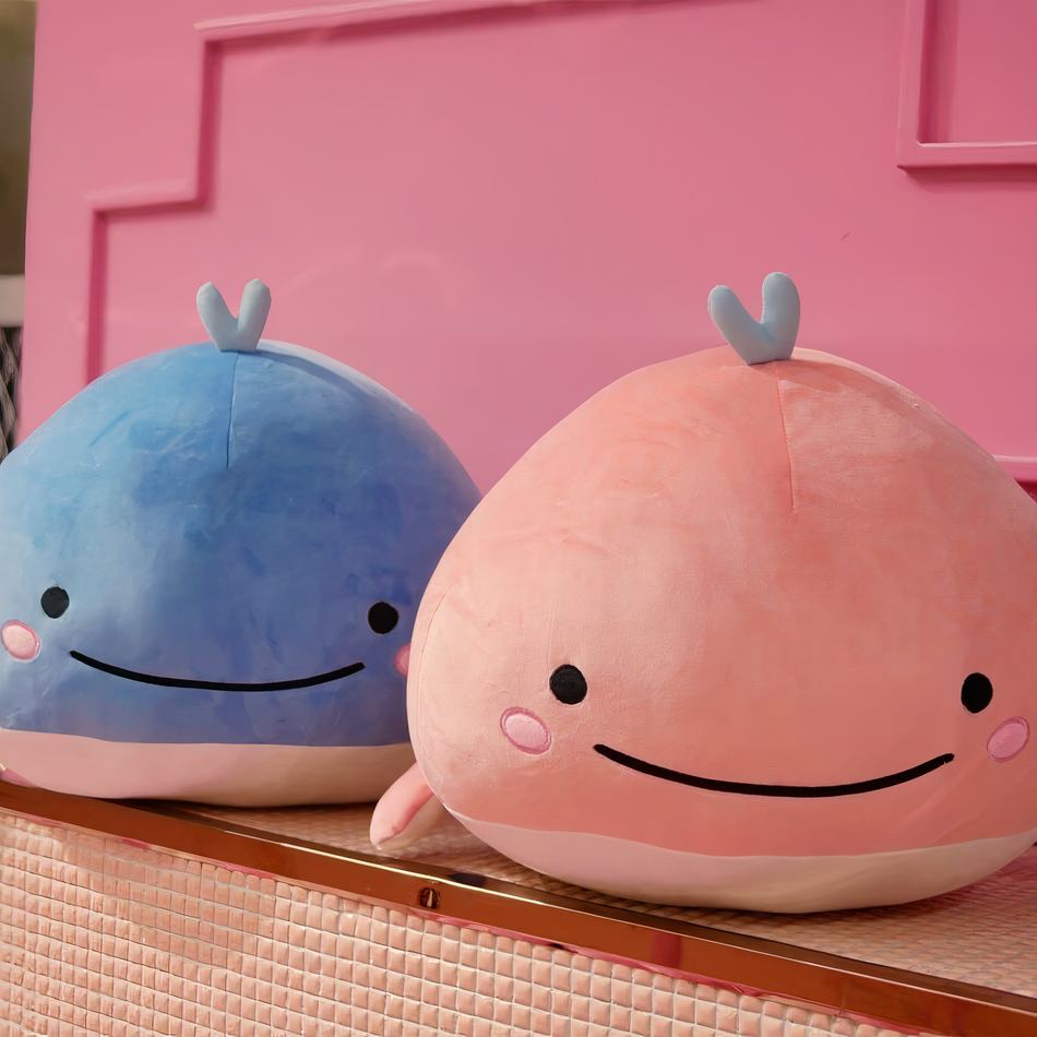 Peluche Baleine Bleue Ocean Douce Câline Enfant Hiver