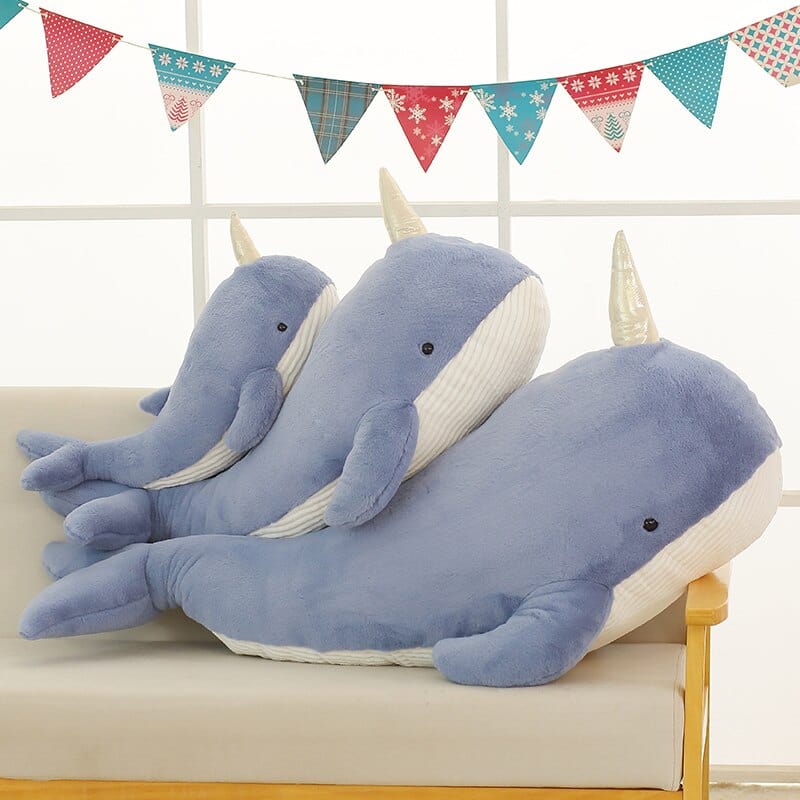 Peluche Baleine Licorne Géante