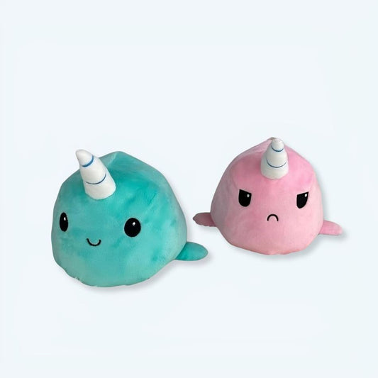 Peluche Licorne Baleine Verte Douce pour Enfant Magique