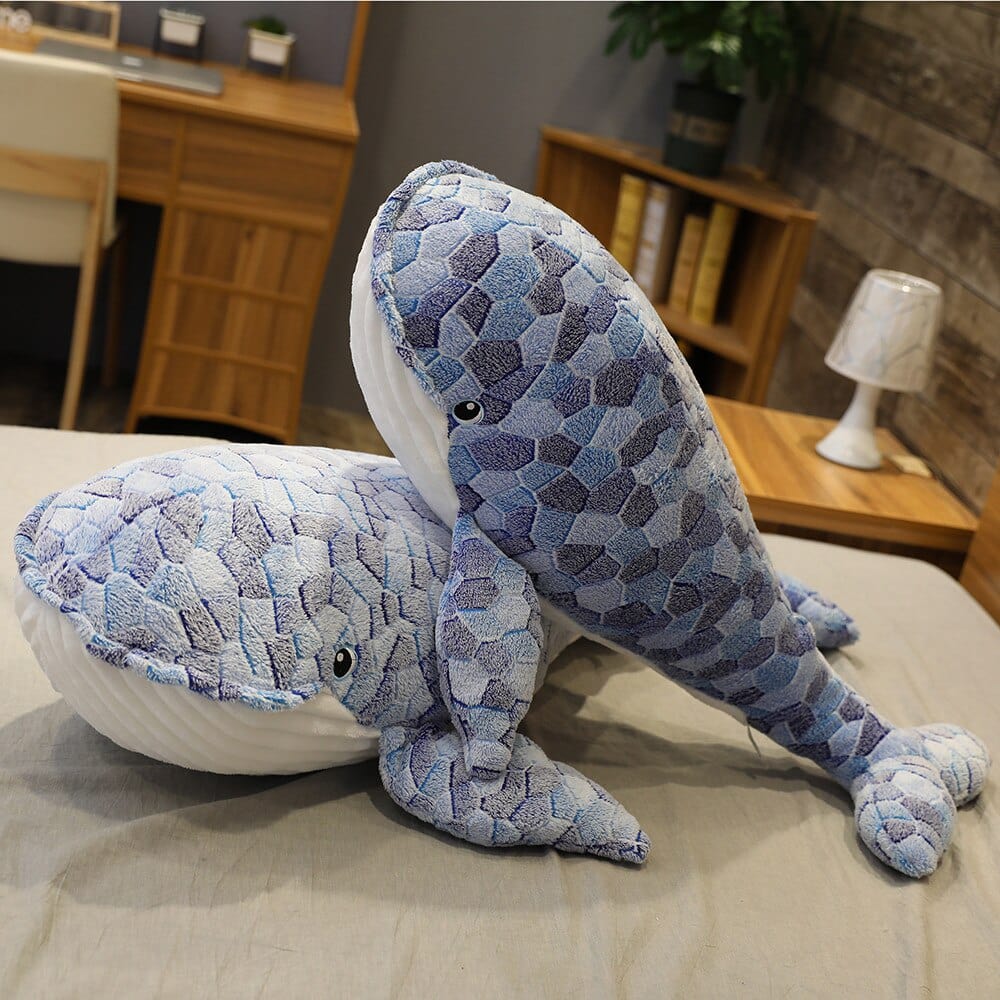Peluche peluche baleine toute douce